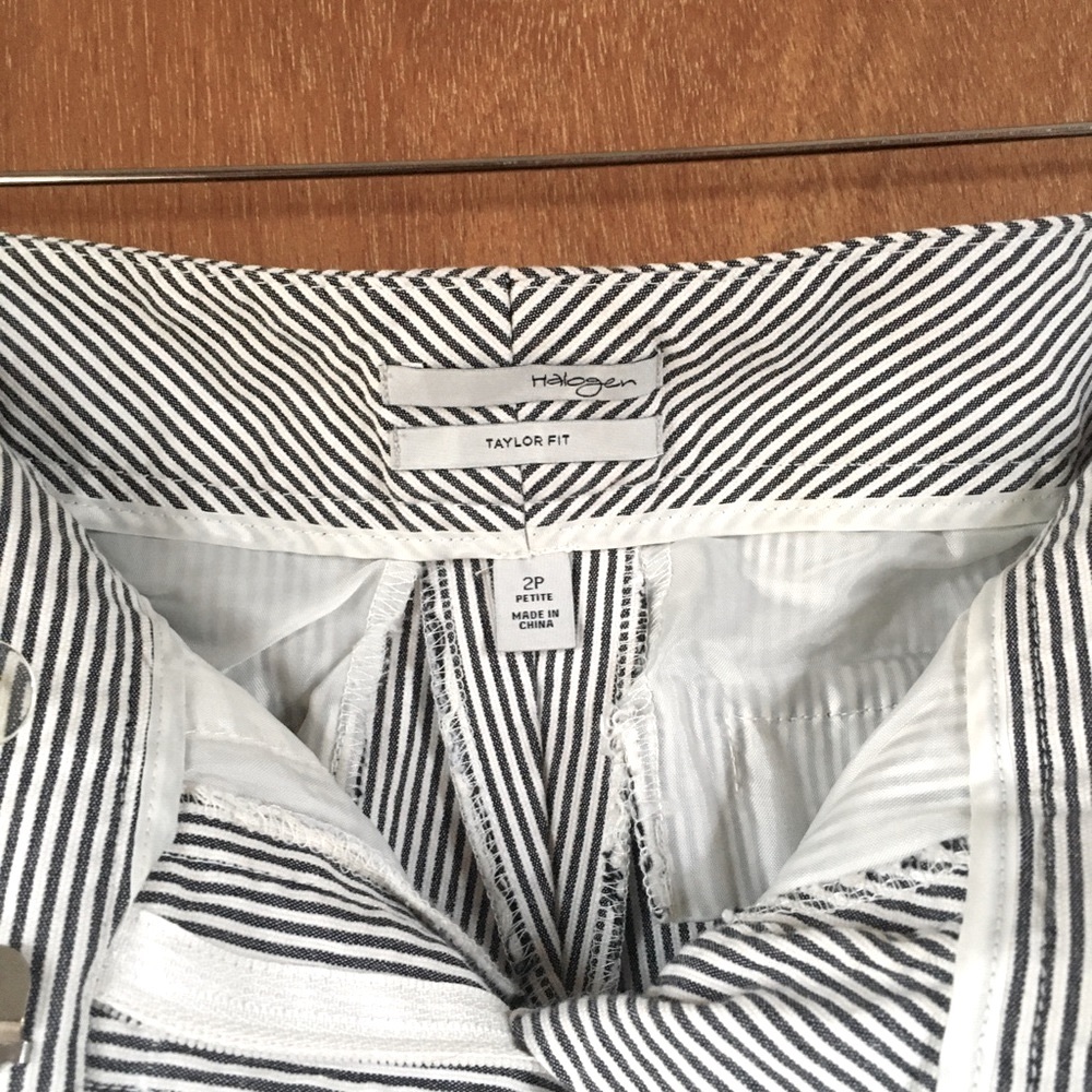 Halogen Pinstripe Ankle Pants 2P